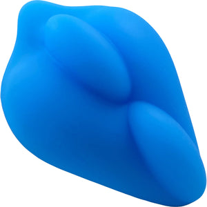 Bumpher Soft Silicone Dildo Base for Harness Play By Banana Pants - Sea Blue