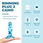 b-Vibe Camo Rimming Plug 2 Silicone Vibrating Anal Plug With Rotating Beads