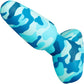 b-Vibe Camo Rimming Plug 2 Silicone Vibrating Anal Plug With Rotating Beads