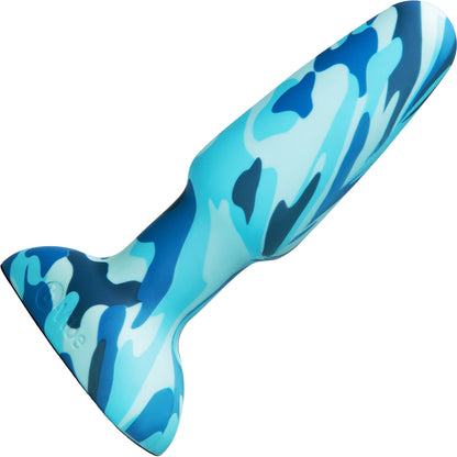 b-Vibe Camo Rimming Plug 2 Silicone Vibrating Anal Plug With Rotating Beads