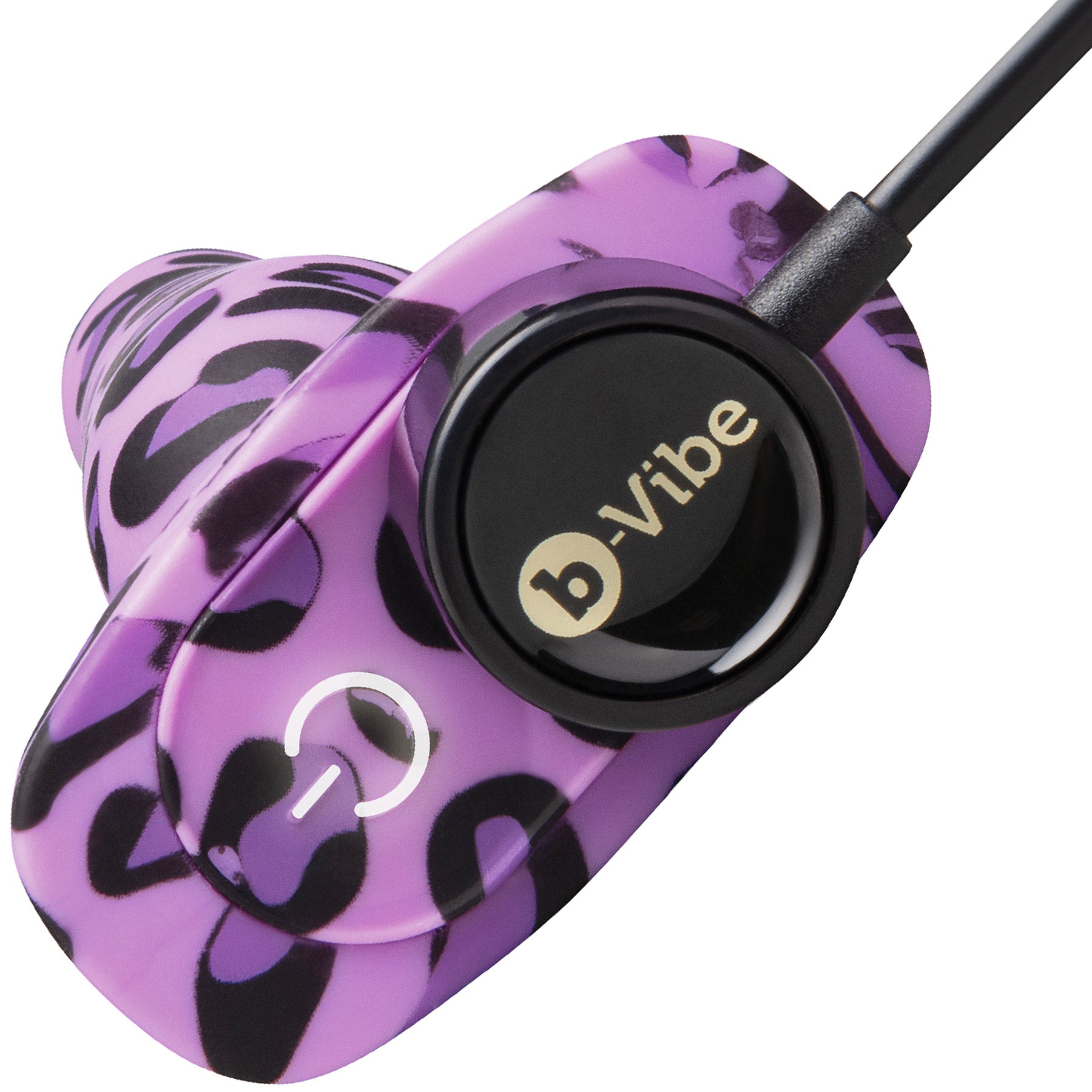 b-Vibe Leopard Novice Plug Special Edition Vibrating Anal Plug
