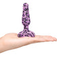 b-Vibe Leopard Novice Plug Special Edition Vibrating Anal Plug