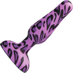 b-Vibe Leopard Novice Plug Special Edition Vibrating Anal Plug