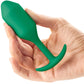 b-Vibe Snug Plug 2 Medium Silicone Weighted Butt Plug - Green