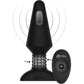 b-Vibe Rimming Plug XL Silicone Remote Control Vibrating Anal Toy - Black