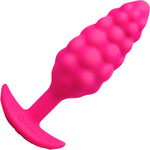 b-Vibe Bump Texture Silicone Vibrating Butt Plug