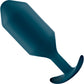 b-Vibe Snug Plug 6 XXXL Silicone Weighted Butt Plug - Marine