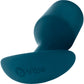 b-Vibe Snug Plug 6 XXXL Silicone Weighted Butt Plug - Marine