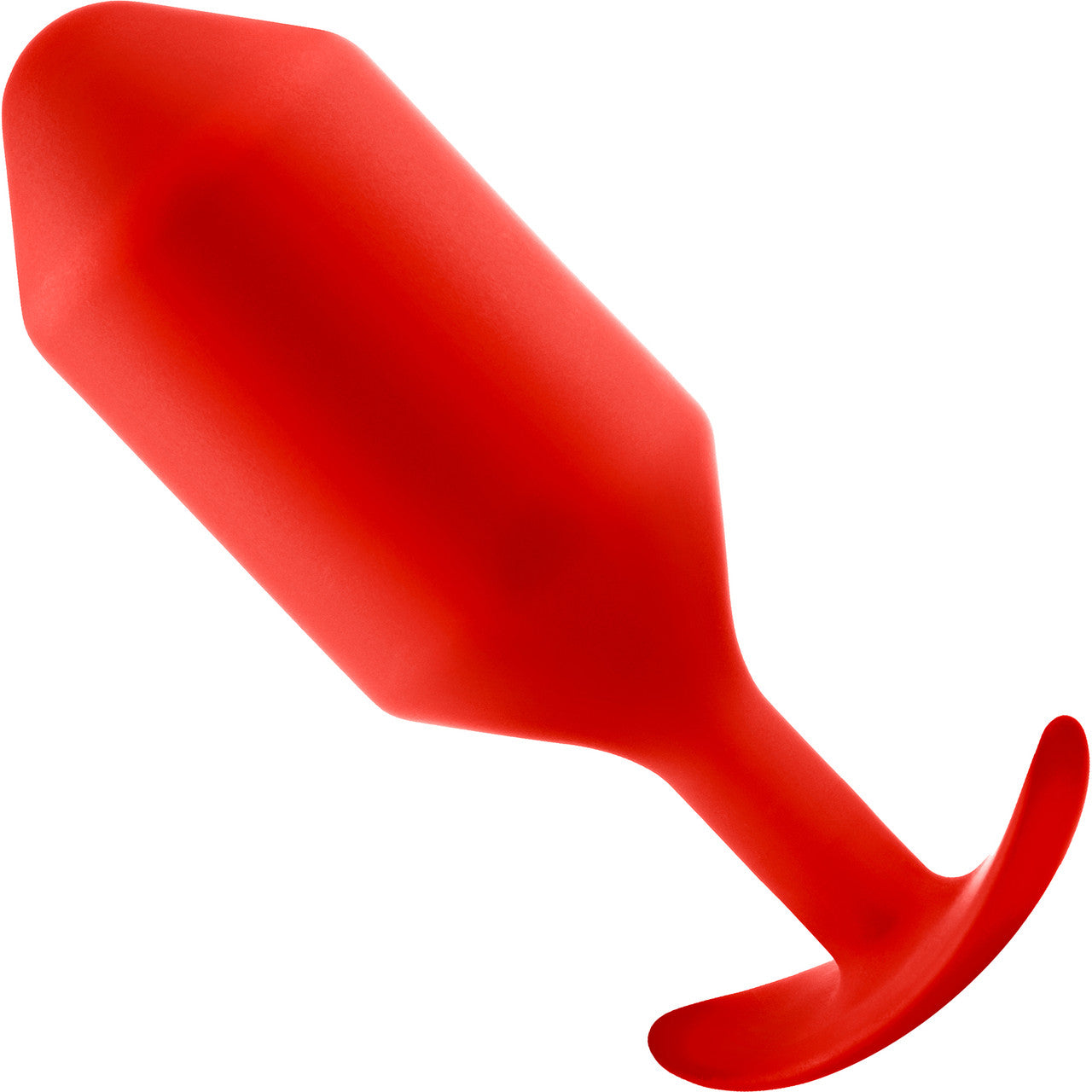 b-Vibe Snug Plug 6 XXXL Silicone Weighted Butt Plug - Red