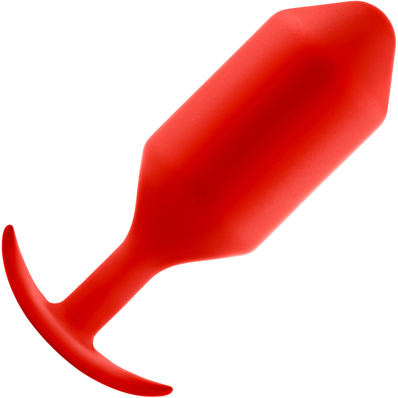 b-Vibe Snug Plug 6 XXXL Silicone Weighted Butt Plug - Red