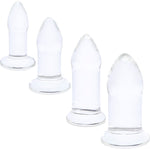 b-Vibe Glass Anal Dilators 4 Piece Set