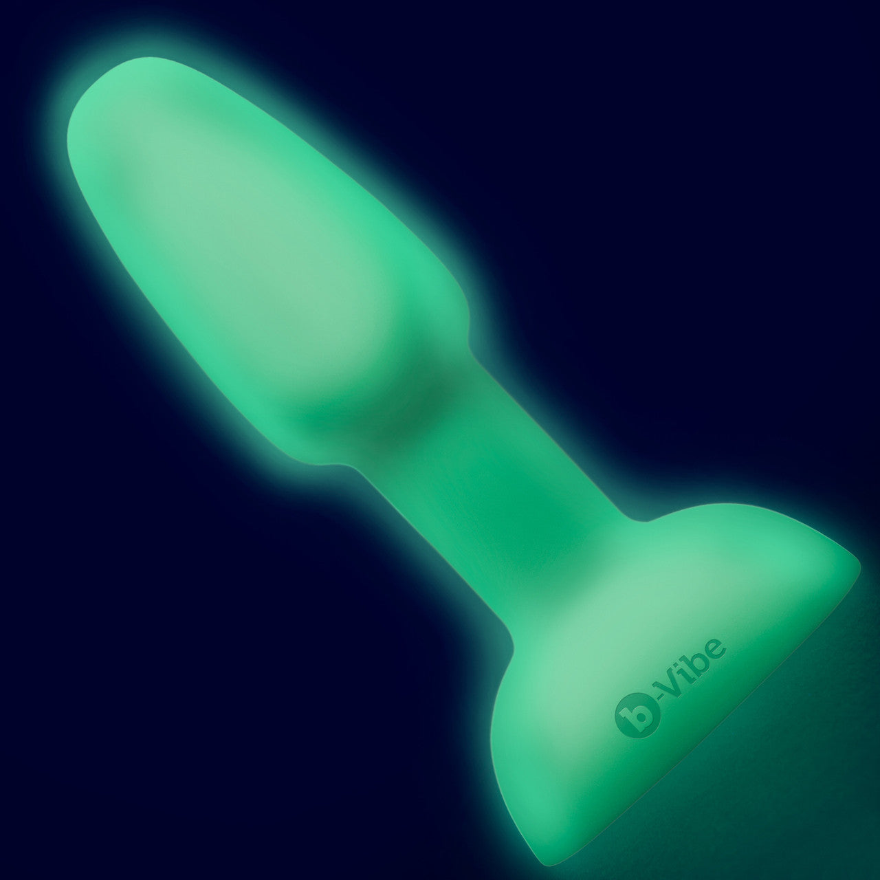 b-Vibe Asstronaut Glow-In-The-Dark Butt Play Set With Rimming Plug Petite & Silicone Butt Plug