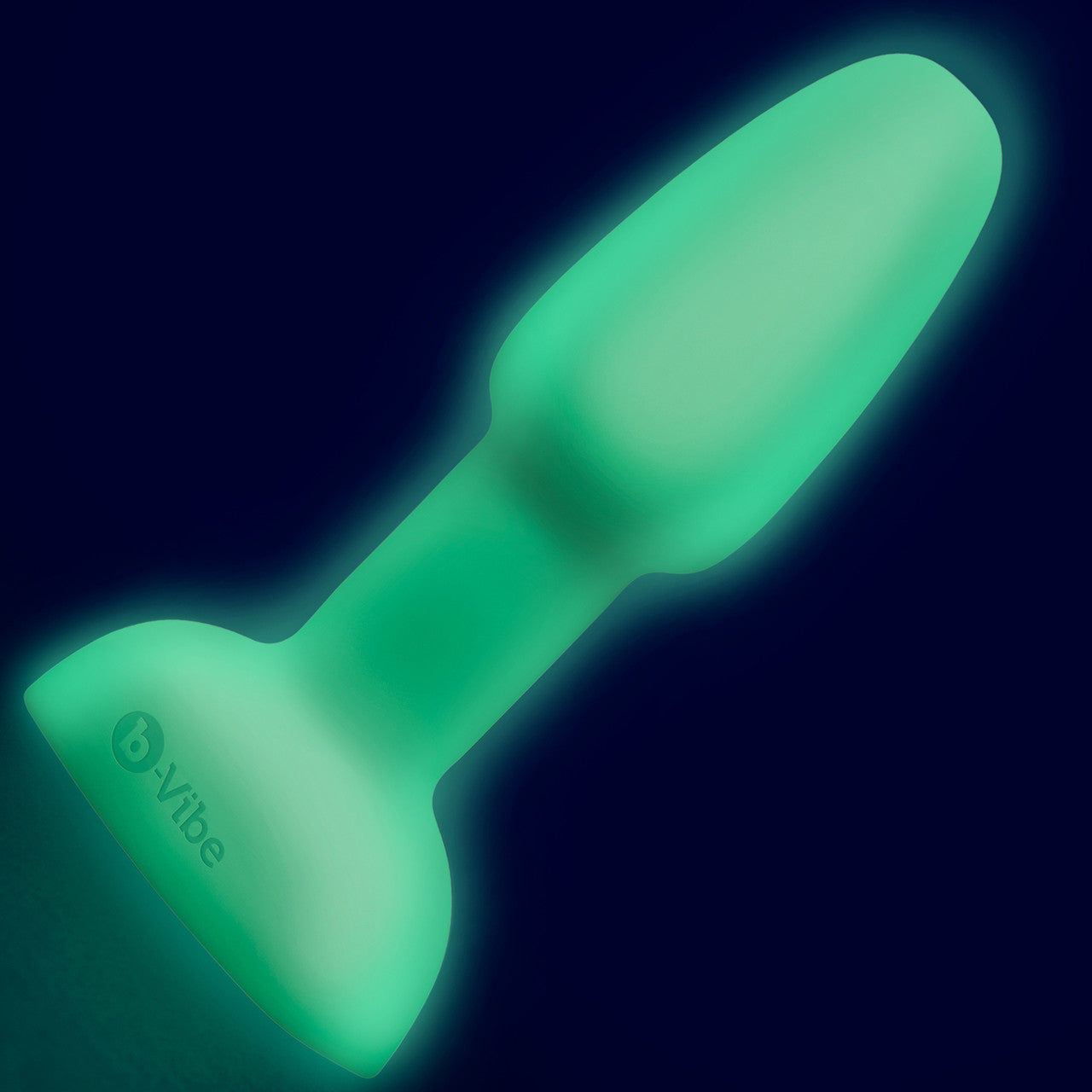 b-Vibe Asstronaut Glow-In-The-Dark Butt Play Set With Rimming Plug Petite & Silicone Butt Plug