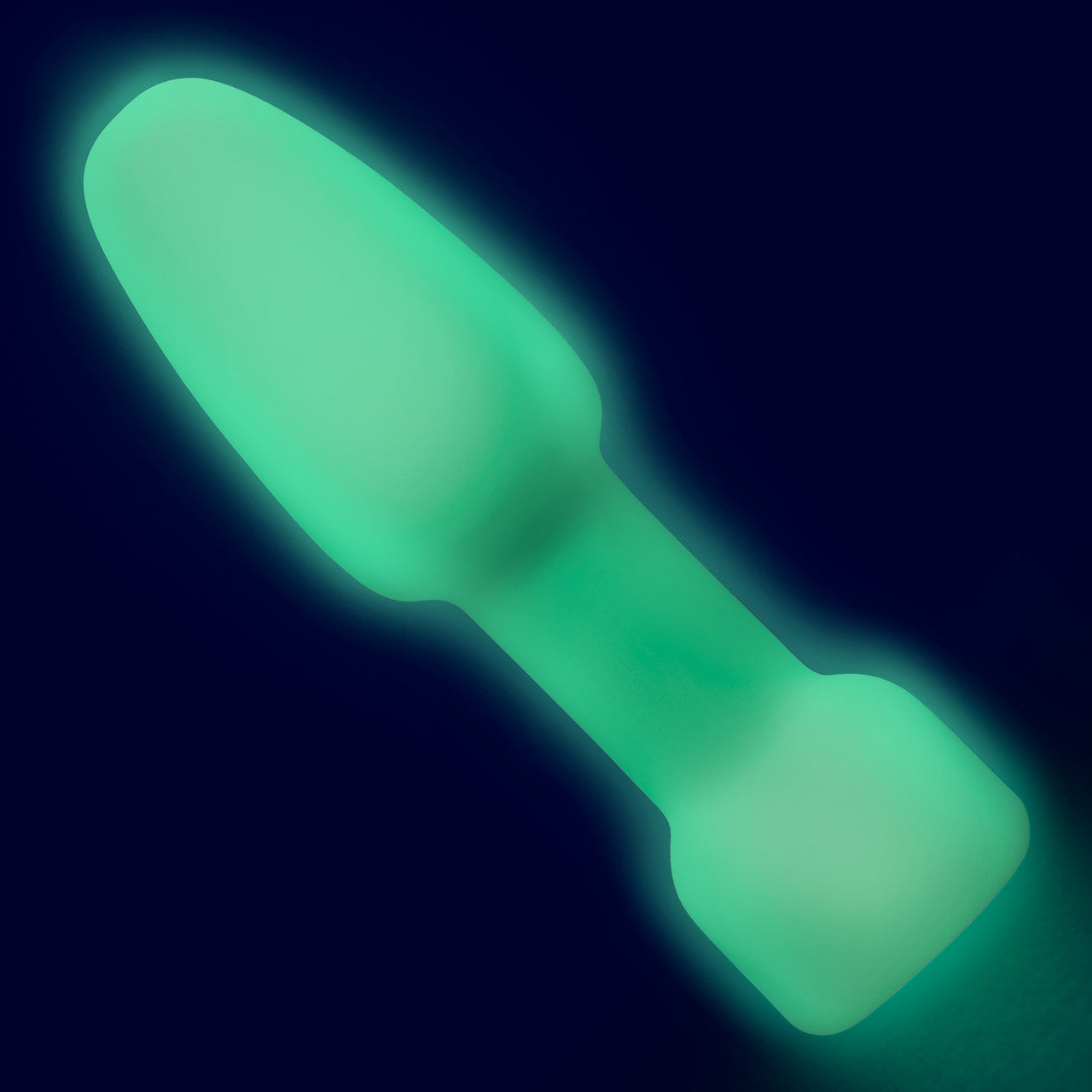 b-Vibe Asstronaut Glow-In-The-Dark Butt Play Set With Rimming Plug Petite & Silicone Butt Plug