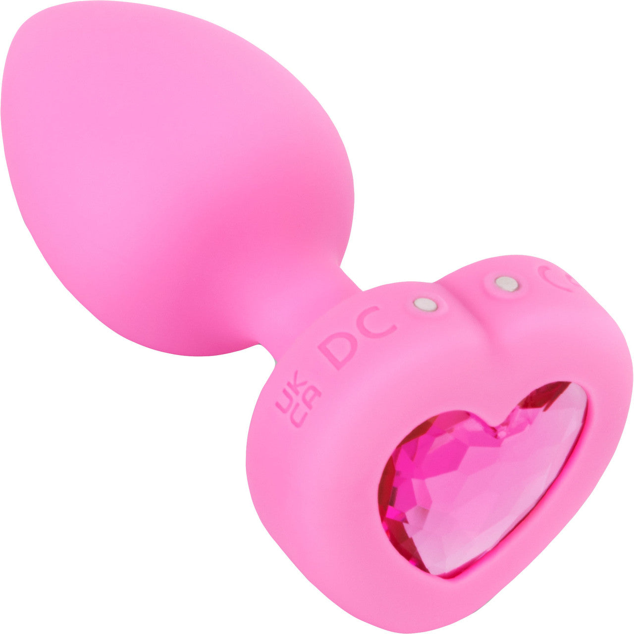Vibrating Heart Silicone Anal Plug Vibrating Heart Silicone Anal Plug