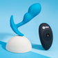 b-Vibe P-Spot Snug Plug Weighted & Vibrating Silicone Prostate Plug With Remote - 95g