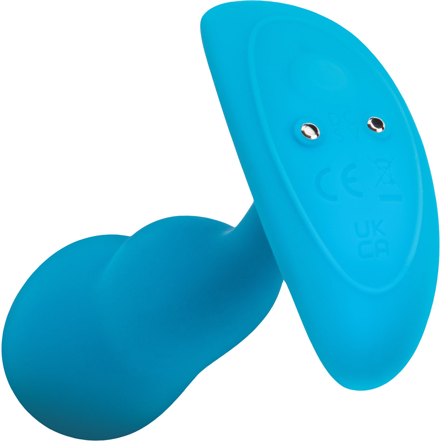 b-Vibe P-Spot Snug Plug Weighted & Vibrating Silicone Prostate Plug With Remote - 95g