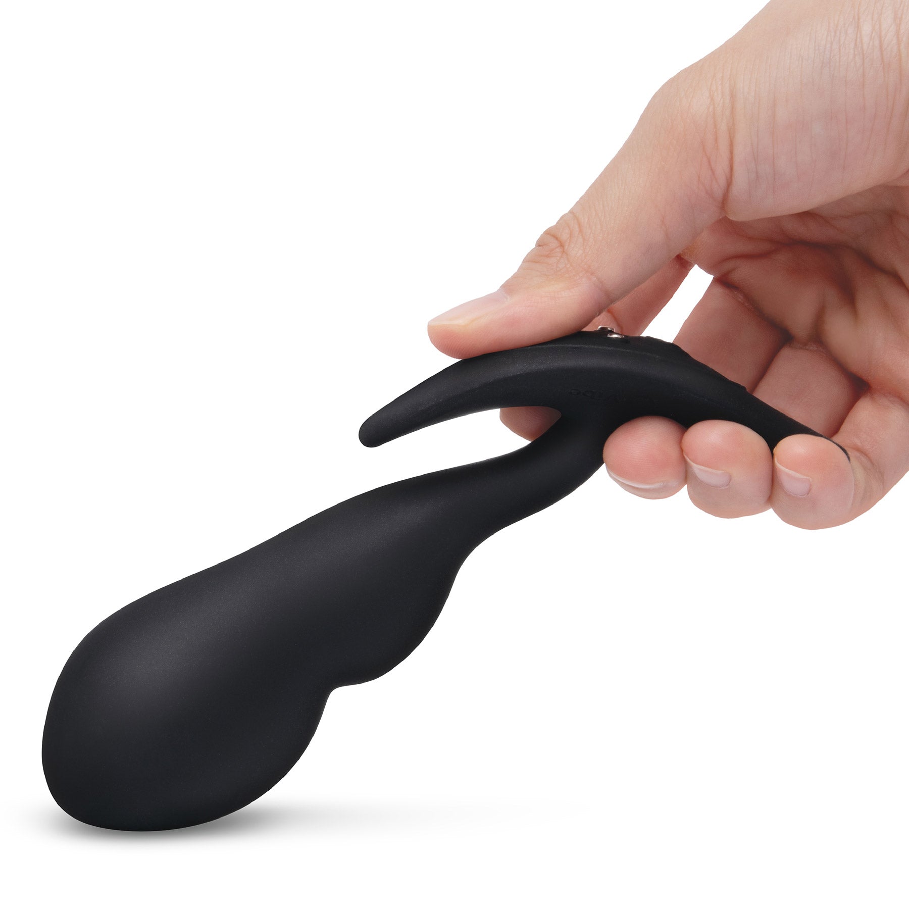 b-Vibe P-Spot Snug Plug Weighted & Vibrating Silicone Prostate Plug With Remote - 145g