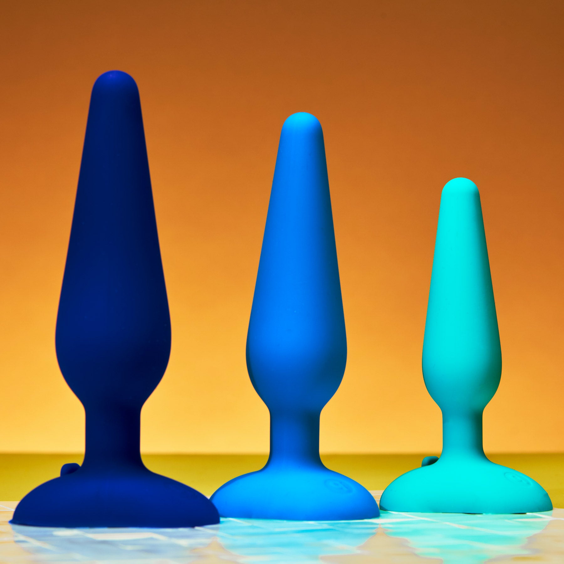b-Vibe 3-Piece Silicone Anal Training Kit b-Vibe 3-Piece Silicone Anal Training Kit