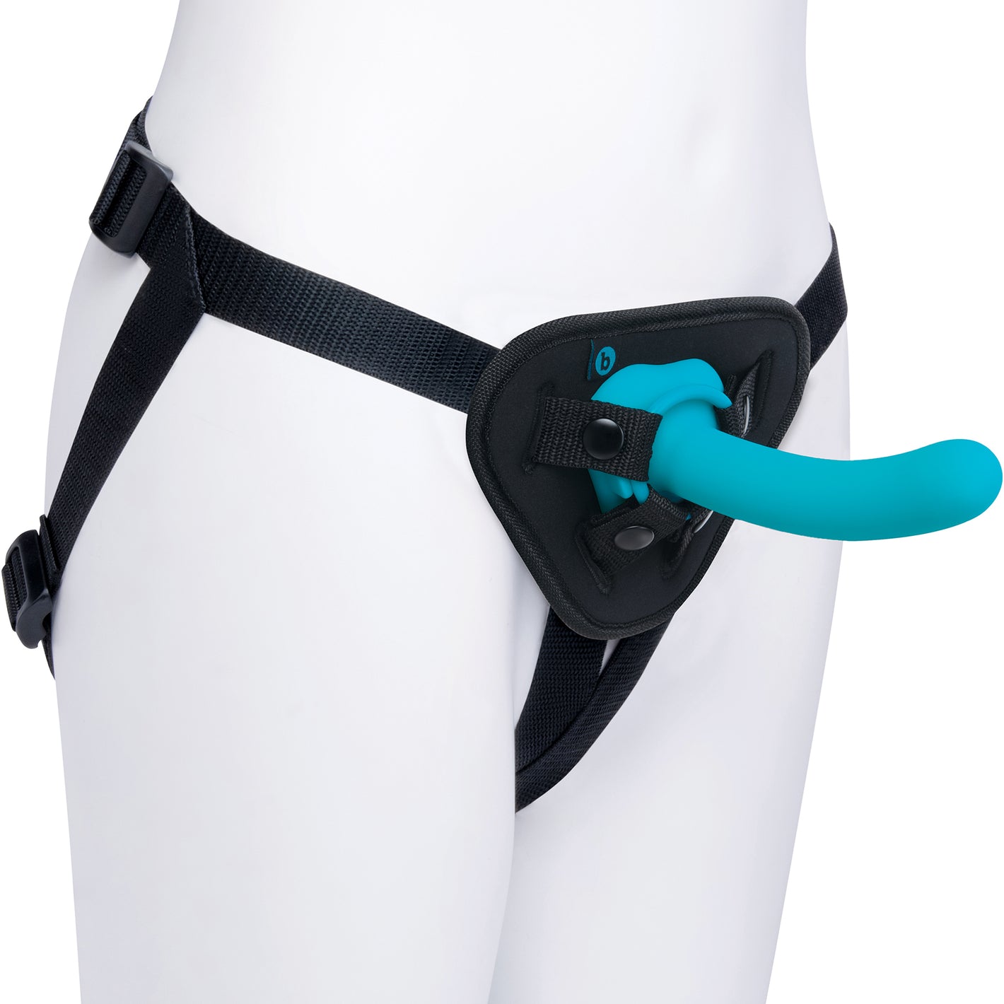 b-Vibe Beginners Strap-On Harness Set With 6 Inch Silicone Dildo Peg