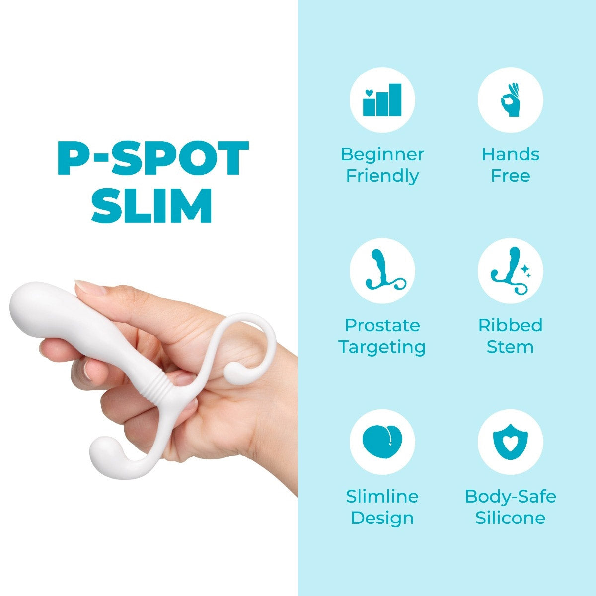 b-Vibe P-Spot Slim Hands-Free Slimline Prostate Massager b-Vibe P-Spot Slim Hands-Free Slimline Prostate Massager