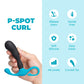 b-Vibe P-Spot Curl Hands-Free Curved Silicone Prostate Massager