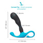 b-Vibe P-Spot Curl Hands-Free Curved Silicone Prostate Massager