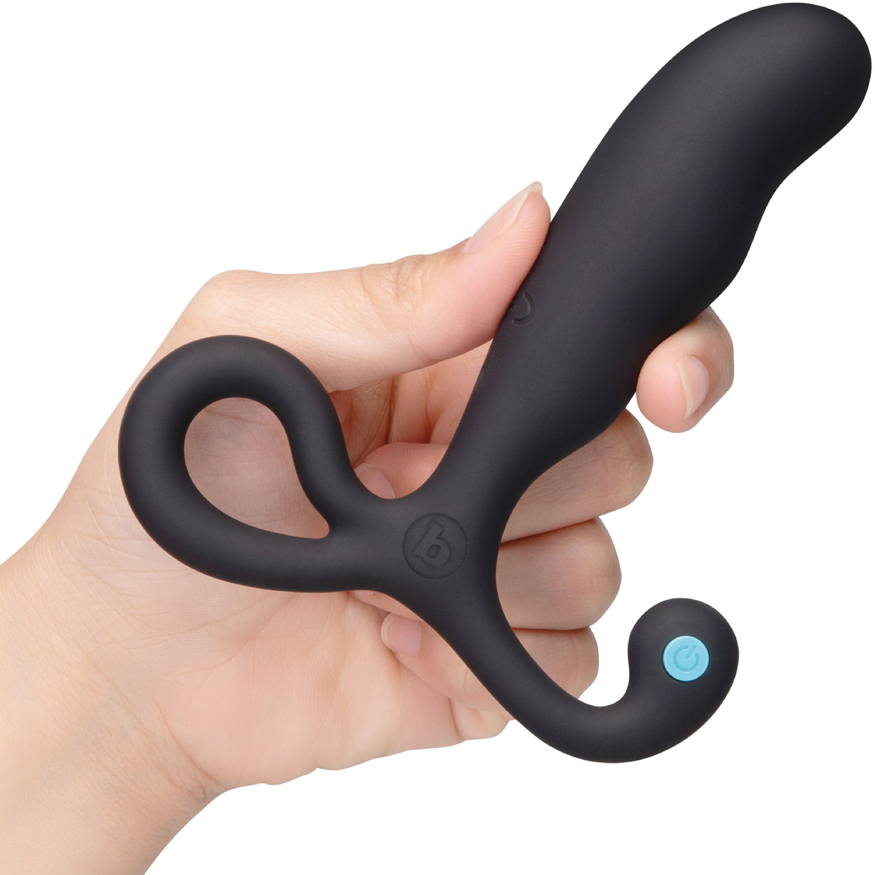 b-Vibe P-Spot Vibing Hands-Free Rechargeable Vibrating Silicone Prostate Massager