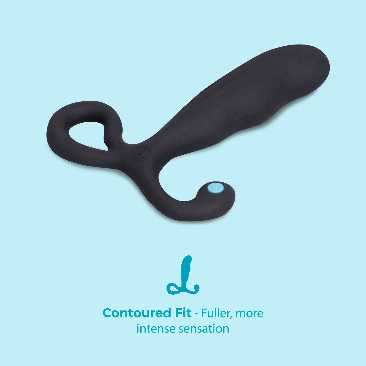 b-Vibe P-Spot Vibing Hands-Free Rechargeable Vibrating Silicone Prostate Massager