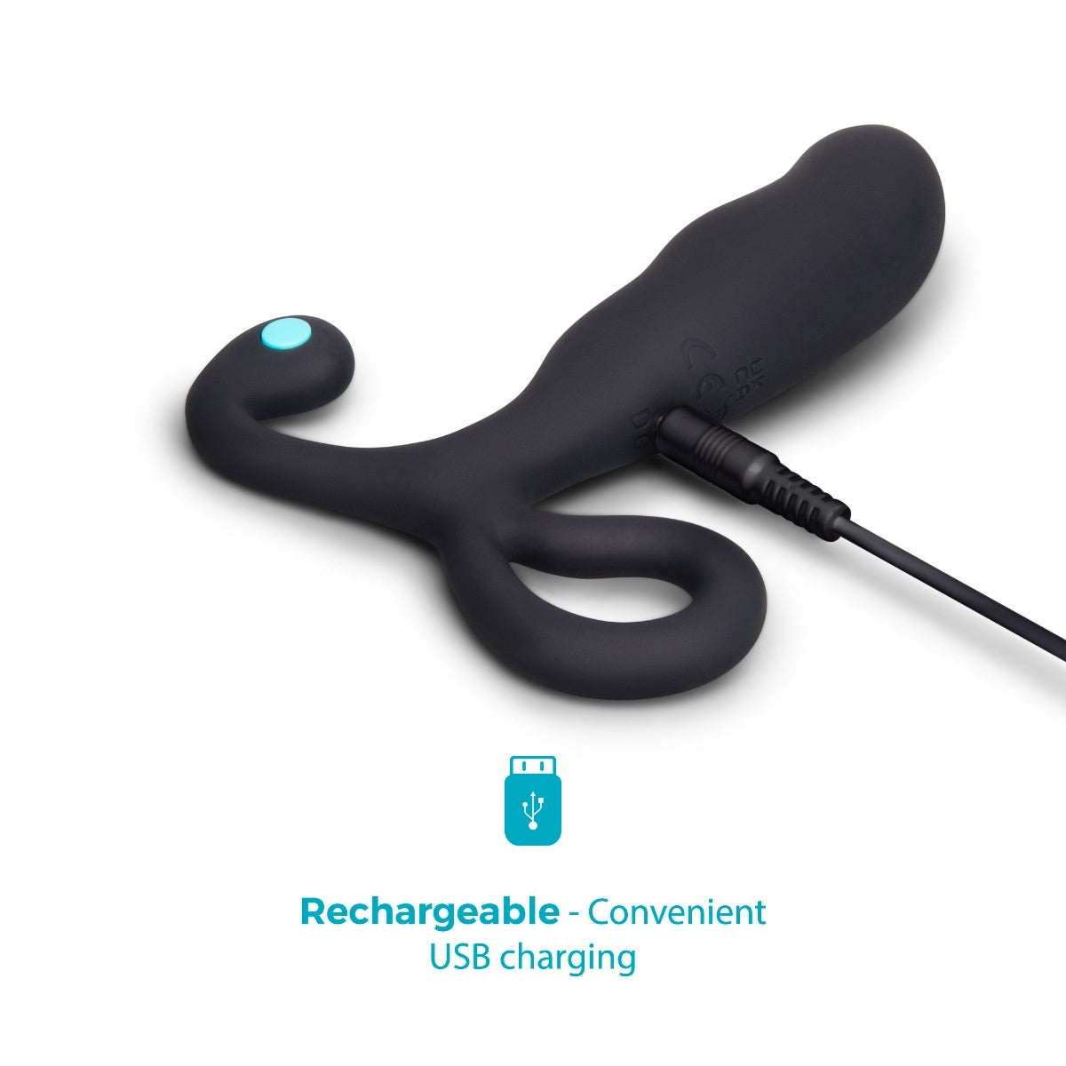 b-Vibe P-Spot Vibing Hands-Free Rechargeable Vibrating Silicone Prostate Massager