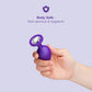 b-Vibe Jeweled Butties Bundle 3 Piece Silicone Anal Training Set