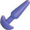 b-Vibe Butties Shake Slimline Vibrating Silicone Butt Plug