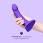 b-Vibe Vibrating Curved Silicone Dildo Strap-On Kit