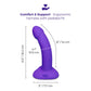 b-Vibe Vibrating Curved Silicone Dildo Strap-On Kit