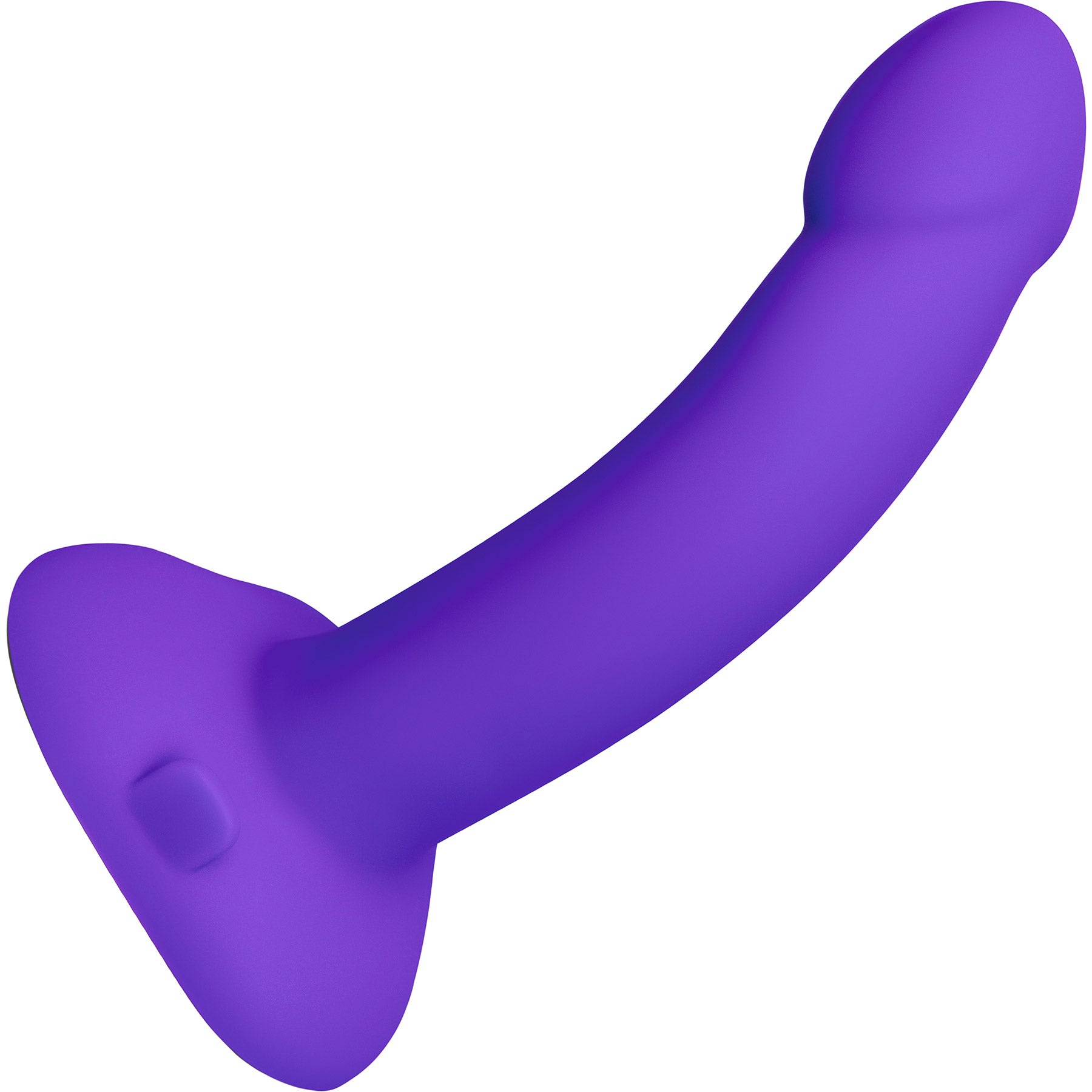 b-Vibe Vibrating Curved Silicone Dildo Strap-On Kit