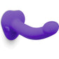 b-Vibe Vibrating Curved Silicone Dildo Strap-On Kit