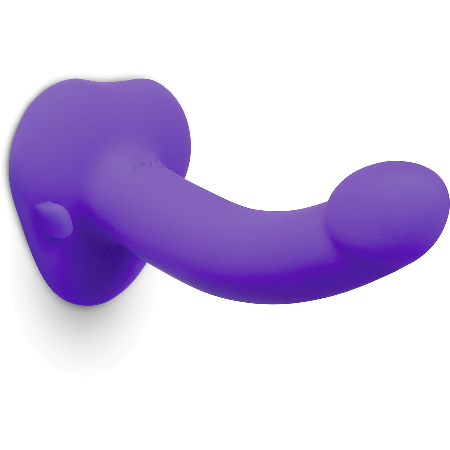 b-Vibe Vibrating Curved Silicone Dildo Strap-On Kit