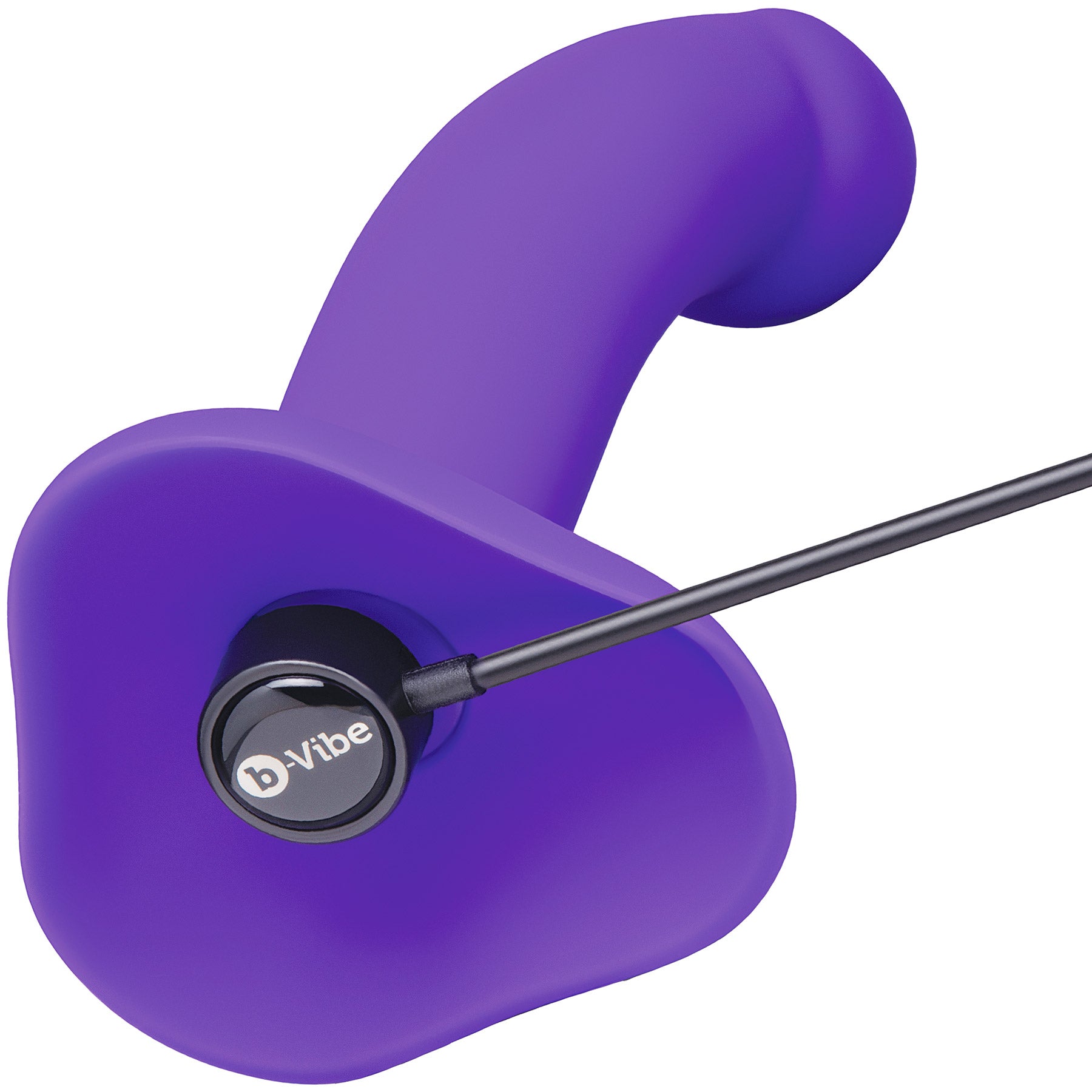 b-Vibe Vibrating Curved Silicone Dildo Strap-On Kit