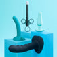 b-Vibe Strap-It-On 8 Piece Anal Training Kit With Harness