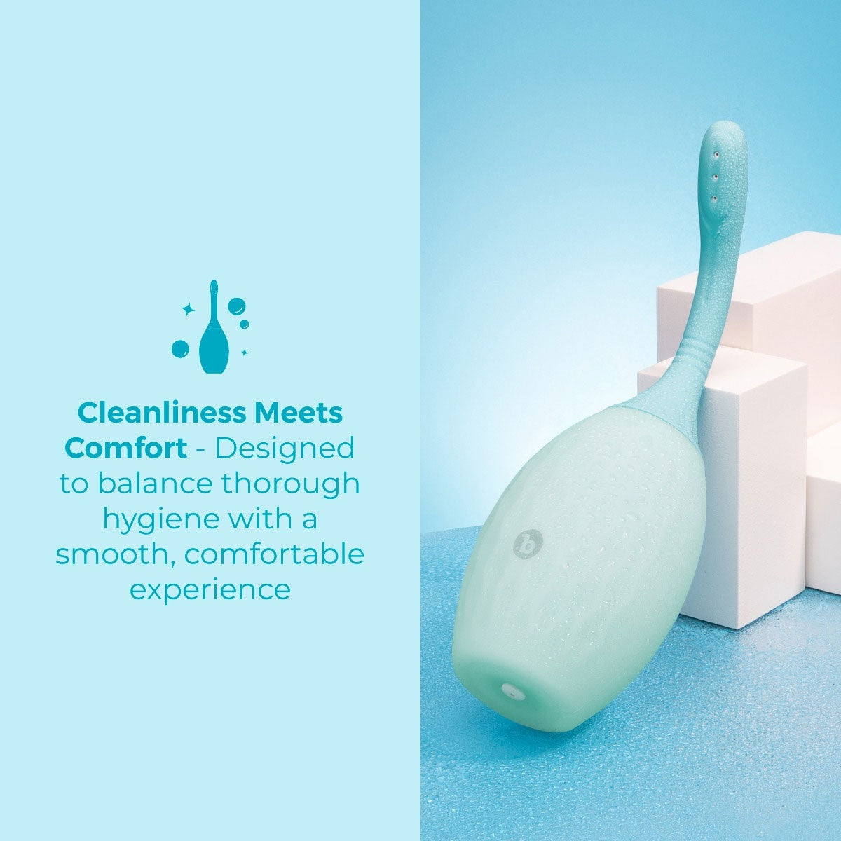 b-Vibe Silicone Flexflow Anal Douche