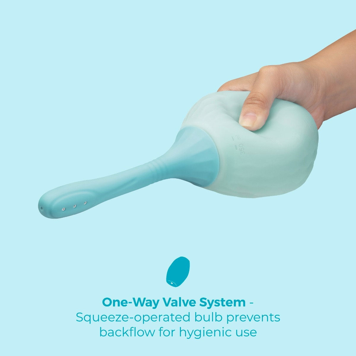 b-Vibe Silicone Flexflow Anal Douche