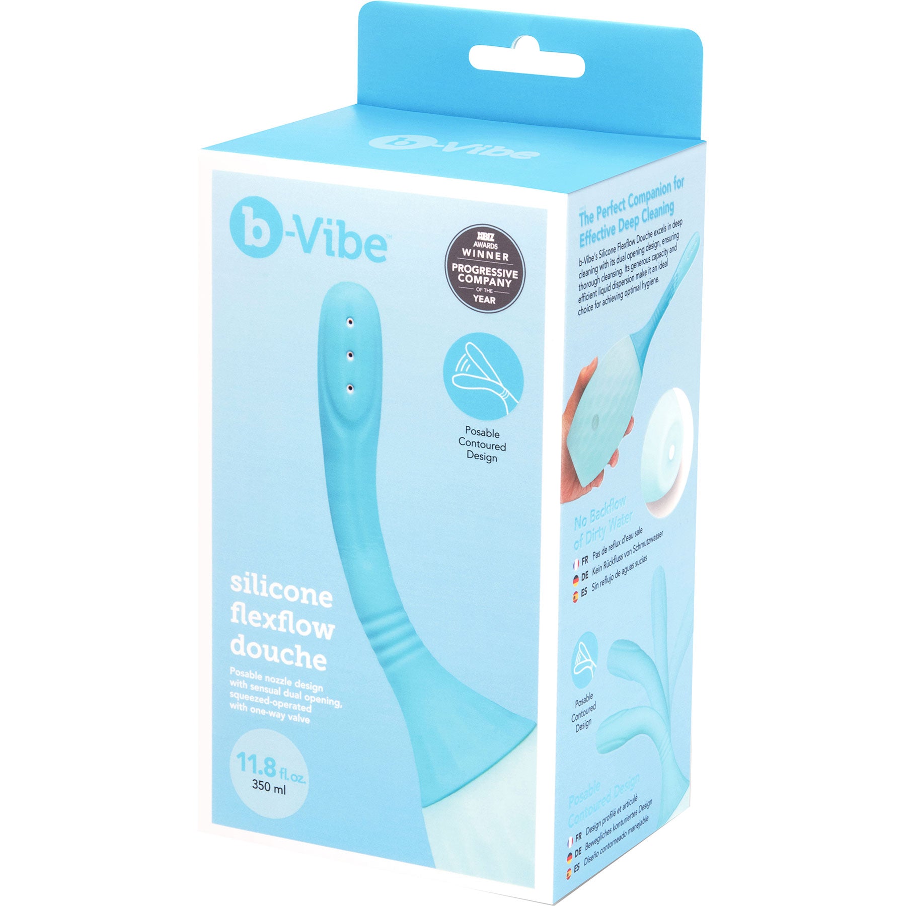 b-Vibe Silicone Flexflow Anal Douche