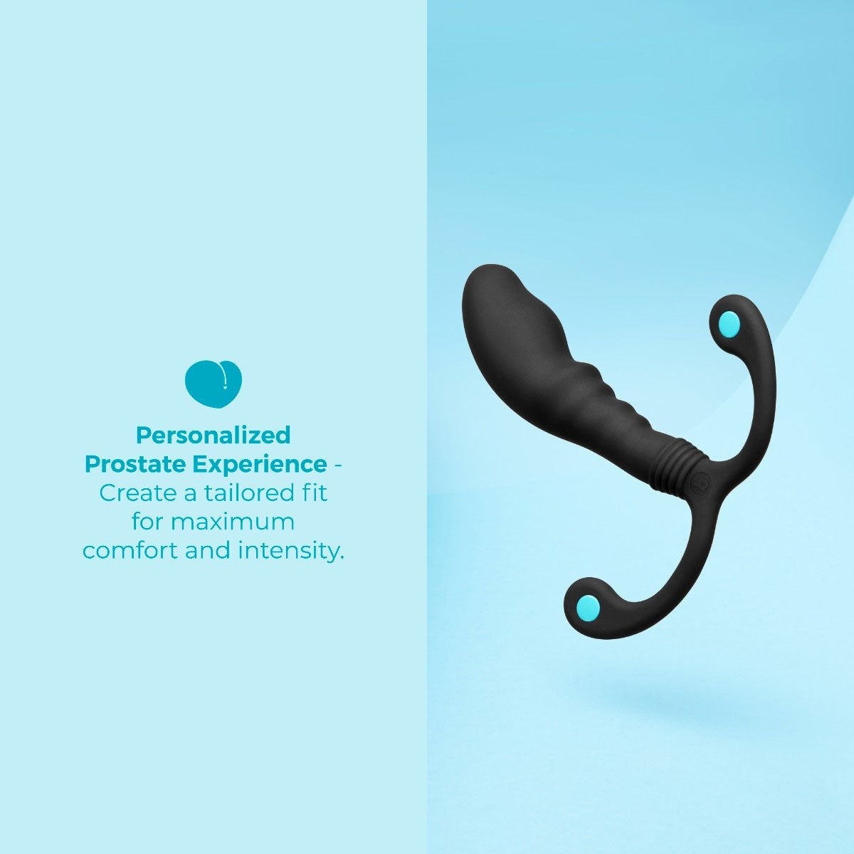 b-Vibe P-Spot Apex Bend Hands-Free Ridged Silicone Prostate Massager