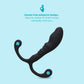b-Vibe P-Spot Apex Bend Hands-Free Ridged Silicone Prostate Massager