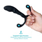 b-Vibe P-Spot Apex Bend Hands-Free Ridged Silicone Prostate Massager
