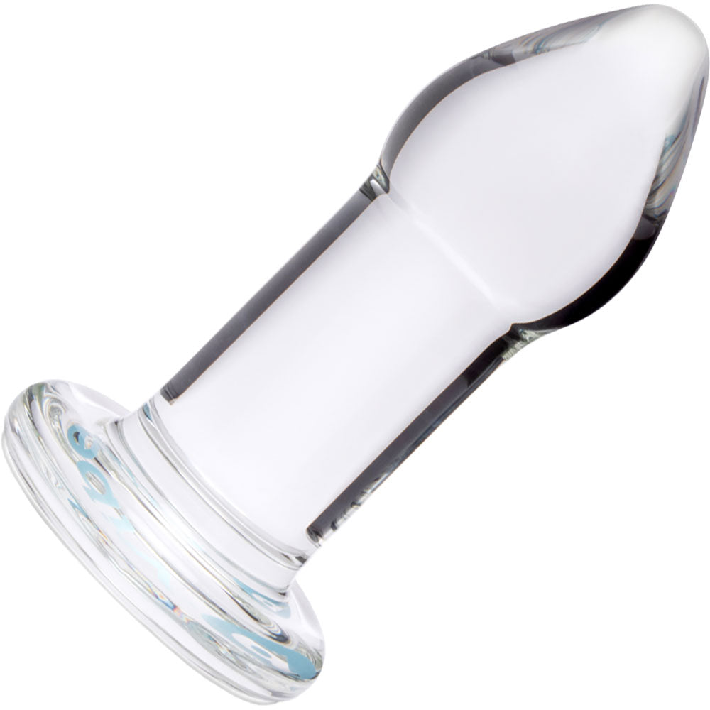 b-Vibe Intermediate Glass Anal Dilators 2 Piece Set