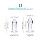 b-Vibe Intermediate Glass Anal Dilators 2 Piece Set