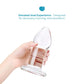 b-Vibe Intermediate Glass Anal Dilators 2 Piece Set