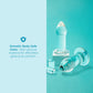 b-Vibe Intermediate Glass Anal Dilators 2 Piece Set