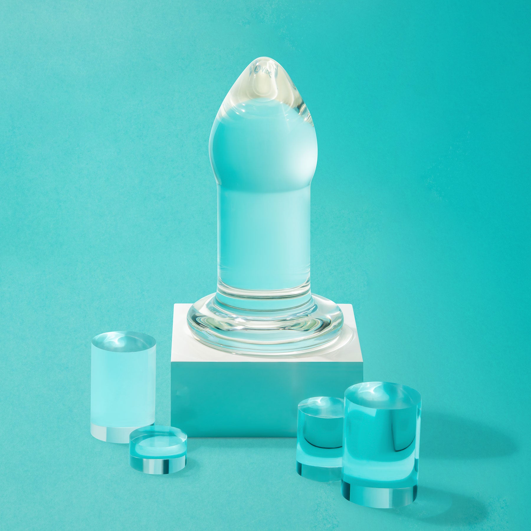 b-Vibe Advanced 7.5 Inch Glass Anal Dilator